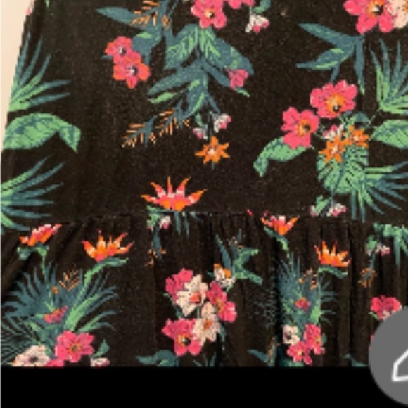 👗3 for $18👗 28 Palms Hawaiian Print Maxi Dress XL Beautiful! - Picture 3 of 6